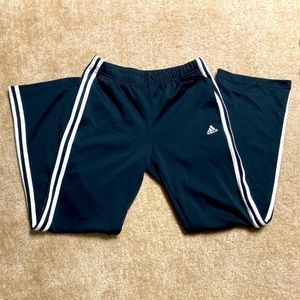 Adidas women’s small black & white training pants